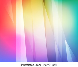 Abstract light, hexagon, colors background