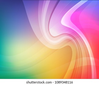 Abstract light, hexagon, colors background
