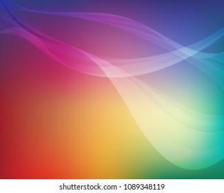 Abstract light, hexagon, colors background