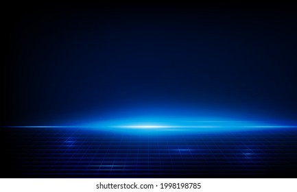 Abstract Light Hitech communication concept innovation background vector design. 