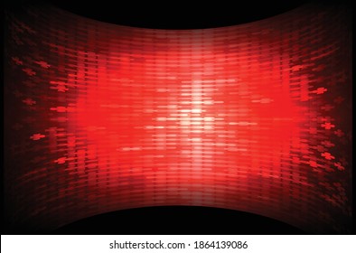 Abstract light lamps background for Technology computer graphic website internet and business.. Screen on stage. Vector illustration