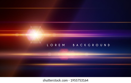 Abstract light lines effect background