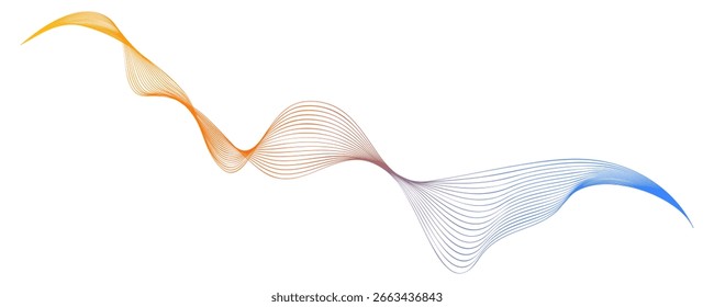 Líneas de luz Abstractas de movimiento de alta velocidad. Curva brillante, línea de velocidad. Movimiento Abstractas. Huellas dinámicas.