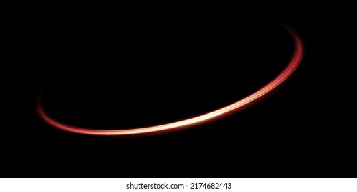 Abstract light lines of movement and speed with white color glitters. Light everyday glowing effect. semicircular wave, light trail curve swirl, car headlights, incandescent optical fiber png.
