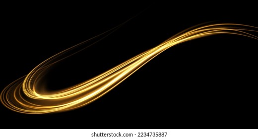 Abstract light lines of movement and speed. light ellipse. Galaxy Glint. Glowing podium. Space tunnel. Light everyday glowing effect. semi-circular wave, light trail curve swirl. Bright spiral. 