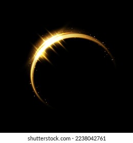 Abstract light lines of movement and speed. light ellipse. Galaxy Glint. Glowing podium. Space tunnel. Light everyday glowing effect. semi-circular wave, light trail curve swirl. Bright spiral. 