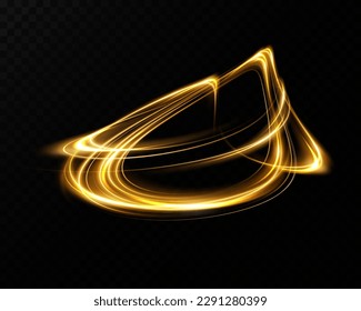 Abstract light lines of movement and speed. light ellipse. Galaxy Glint. Glowing podium. Space tunnel. Light everyday glowing effect. semi-circular wave, light trail curve swirl. Bright spiral. 