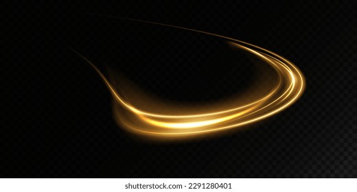 Resumen de líneas de luz de movimiento y velocidad. elipse de luz. Galaxy Glint. Podio brillante. Túnel espacial. Efecto luminoso diario. onda semicircular, giro de la curva de traza luminosa. Espiral brillante. 