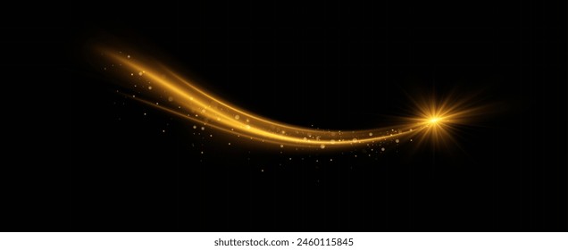 Abstract light lines of movement and speed. light ellipse.Bright spiral.Trace of speed lines.	