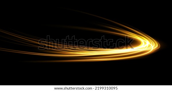 Abstract light lines of movement and speed with\
white color glitters. Light everyday glowing effect. semicircular\
wave, light trail curve swirl, car headlights, incandescent optical\
fiber png.\

