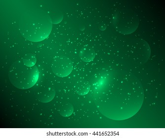 Abstract light magic bokeh background