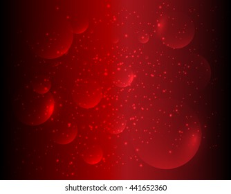 Abstract light magic bokeh background