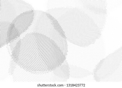 Abstract light monochrome halftone pattern. Design template vector illustration with dots. Modern dotted background for web sites, sticker labels,business,banners, corporate identity, cover design
