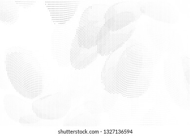 Abstract light monochrome halftone pattern. Design template vector illustration with dots. Modern dotted background for web sites, sticker labels,business,banners, corporate identity, cover design