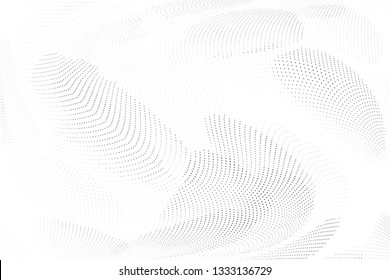 Abstract light monochrome halftone pattern. Design template vector illustration with dots. Modern dotted background for web sites, sticker labels,business,banners, corporate identity, cover design