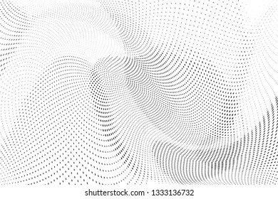 Abstract light monochrome halftone pattern. Design template vector illustration with dots. Modern dotted background for web sites, sticker labels,business,banners, corporate identity, cover design