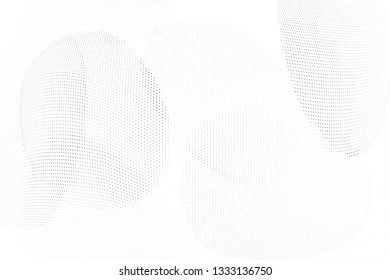 Abstract light monochrome halftone pattern. Design template vector illustration with dots. Modern dotted background for web sites, sticker labels,business,banners, corporate identity, cover design