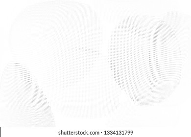 Abstract light monochrome halftone pattern. Design template vector illustration with dots. Modern dotted background for web sites, sticker labels,business,banners, corporate identity, cover design