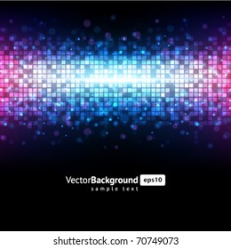 Abstract light mosaic vector background