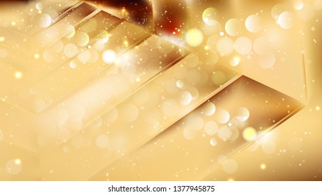 Abstract Light Orange Blurred Lights Background Image