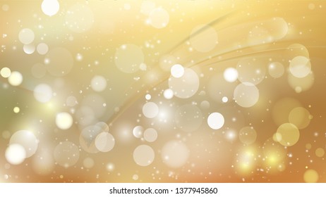Abstract Light Orange Blurry Lights Background Design
