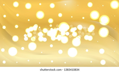 Abstract Light Orange Blurry Lights Background Image