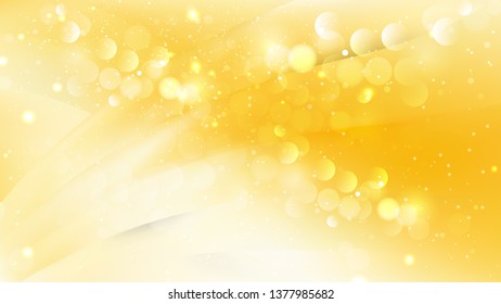 Abstract Light Orange Bokeh Background Image