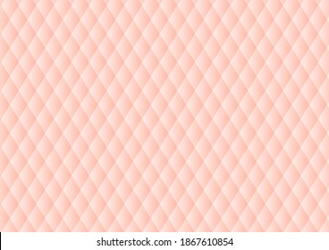 Abstract light orange diamond texture background in pastel color.orange abstract texture background.