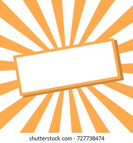 Abstract light orange vector background for any web design vector illustration