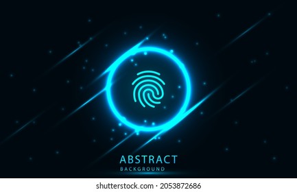 Abstract Light out technology background Hitech communication concept innovation background .