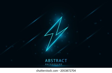 Abstract Light out technology background Hitech communication concept innovation background .