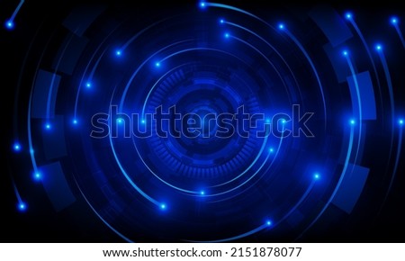 Abstract Light out technology background Hitech communication concept innovation background,  vector design