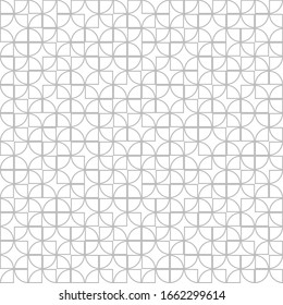 Abstract light pattern of geometric shapes. Mosaic backdrop. Geometric background, vector.