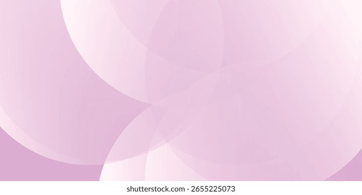 Abstractas fondo rosa claro con círculos. concepto futurista Ilustración vectorial geométrica EPS10