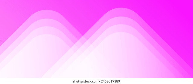 Abstract light, pink background with lines and layers. Profile header, site header. lyer, poster, banner and cover design. Hand drawn flower illustration for Valentines Day. Vector illustration
