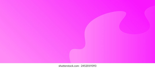 Abstract light, pink background with lines and layers. Profile header, site header. lyer, poster, banner and cover design. Hand drawn flower illustration for Valentines Day. Vector illustration