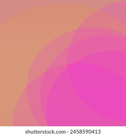 Abstract light, pink background with lines and layers. Profile header, site header. lyer, poster, banner and cover design. Hand drawn flower illustration for Valentines Day