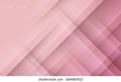 Abstract light pink background vector. Diagonal light and shadow.