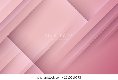 Abstract light pink background vector. Diagonal light and shadow.
