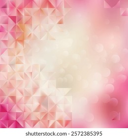 Abstract Light Pink Background Vector Illustration