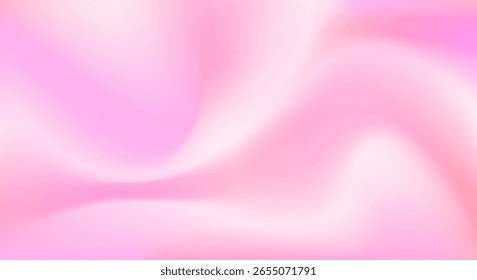 Abstract light pink background. Vector soft pink gradient illustration with a pearlescent effect for web or print cover banners, posters, flyers, women's day, Valentine's Day, birthday or wedding.