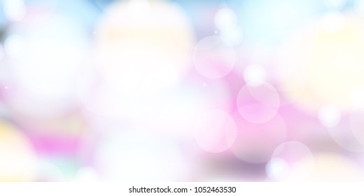Abstract light pink blurred background. Bokeh abstract background.