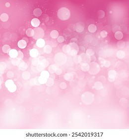 Abstract Light Pink Bokeh Backdrop