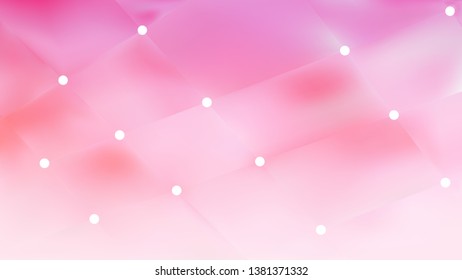 Abstract Light Pink Bokeh Lights Background Vector Graphic