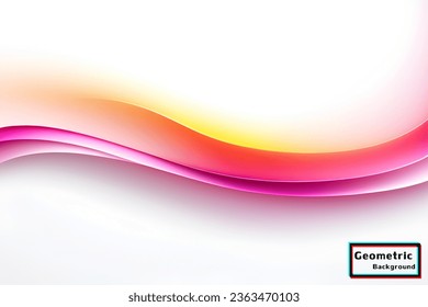 Abstract light pink geometric background. Dynamic shapes composition. Vector illustration.