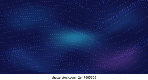 Abstract light point Hi-tech digital technology concept. High tech computer illustration simple