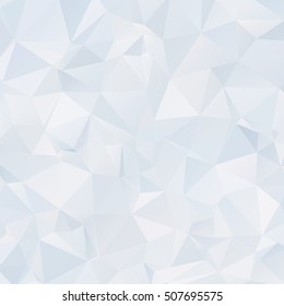 Abstract light polygonal background. Ice back