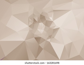 Abstract light polygonal vector background. Eps 10. 