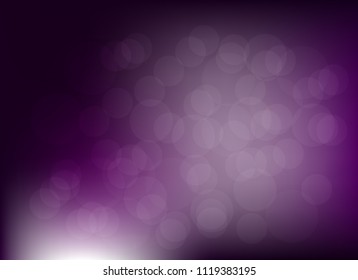 abstract light purple colorful bokeh background.vector