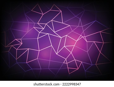 Abstract light purple modern polygon background